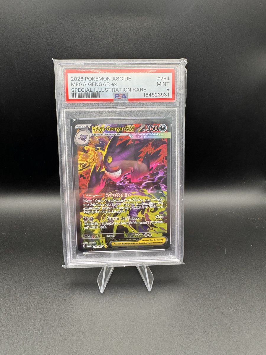 Pokémon Carte collezionabili: Pokemon Mega Gengar ex PSA 9 – Usato da Belp venduto da Leoloulou1