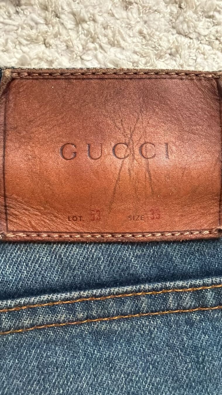 Gucci Jeans: Gucci Embroided Jeans Dragon – Usato da Schlieren venduto da uli_8mbm 2
