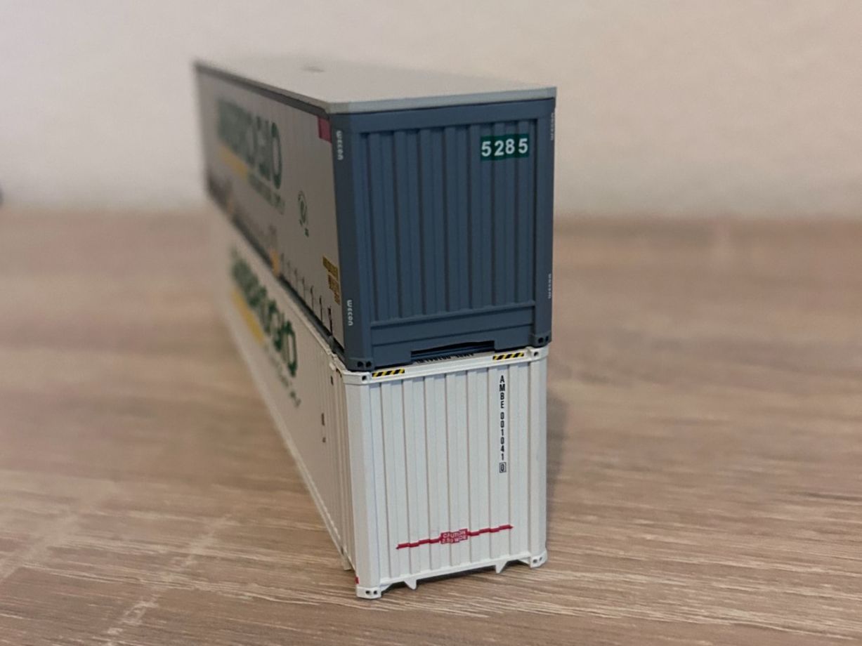 Modellini d'auto: Container Ambrogio 2 Stück – Usato da Goldach venduto da Manyro55 1