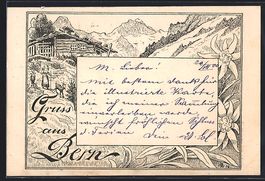 Bern, Sennhütte und Edelweiss, Ziegenhi