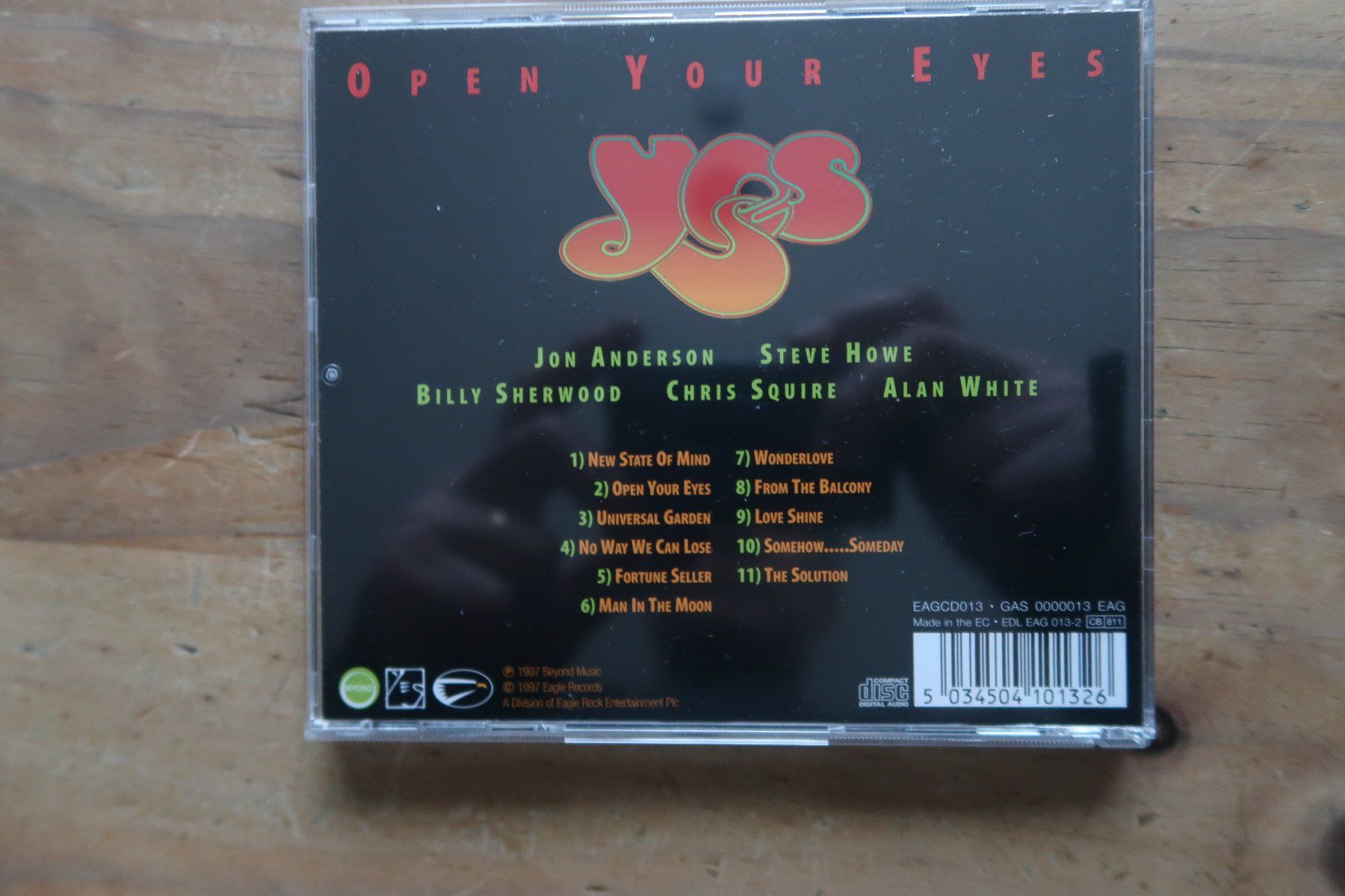 CD: YES - OPEN YOUR EYES - CD – Usato da Basel venduto da Patiscat 1