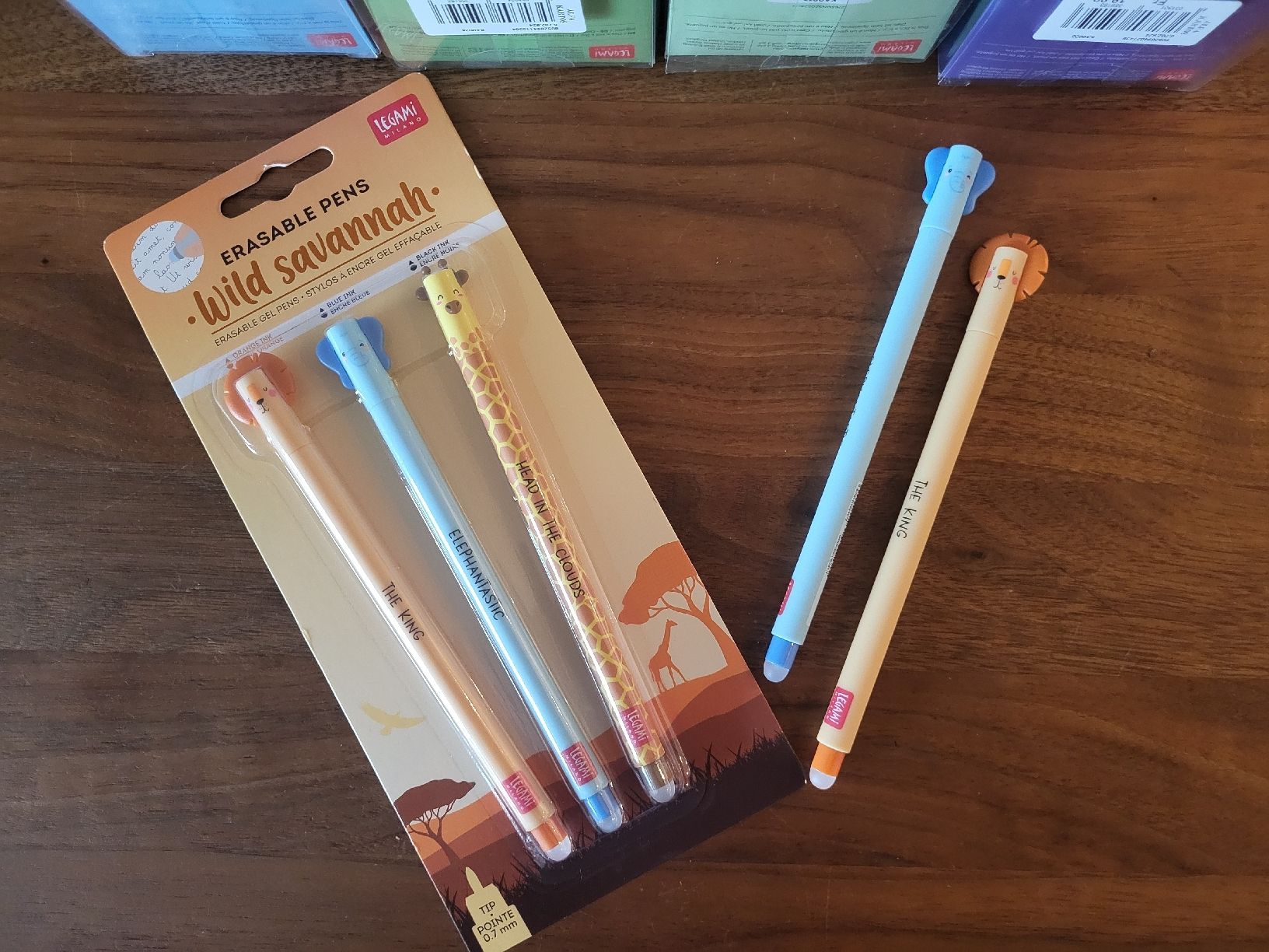 Legami Stifte & Marker: 7 teiliges LEGAMI Set  – Neu und originalverpackt aus Fruthwilen von Mostro-Medusa 2