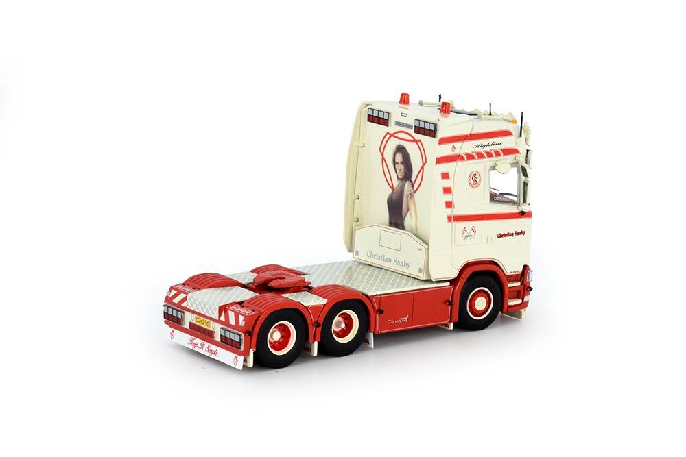 Tekno Modellbausätze & Standmodelle: Tekno 76572 Scania Christian Saaby – Neu und originalverpackt aus Dagmersellen von FBM-Bacheli 1
