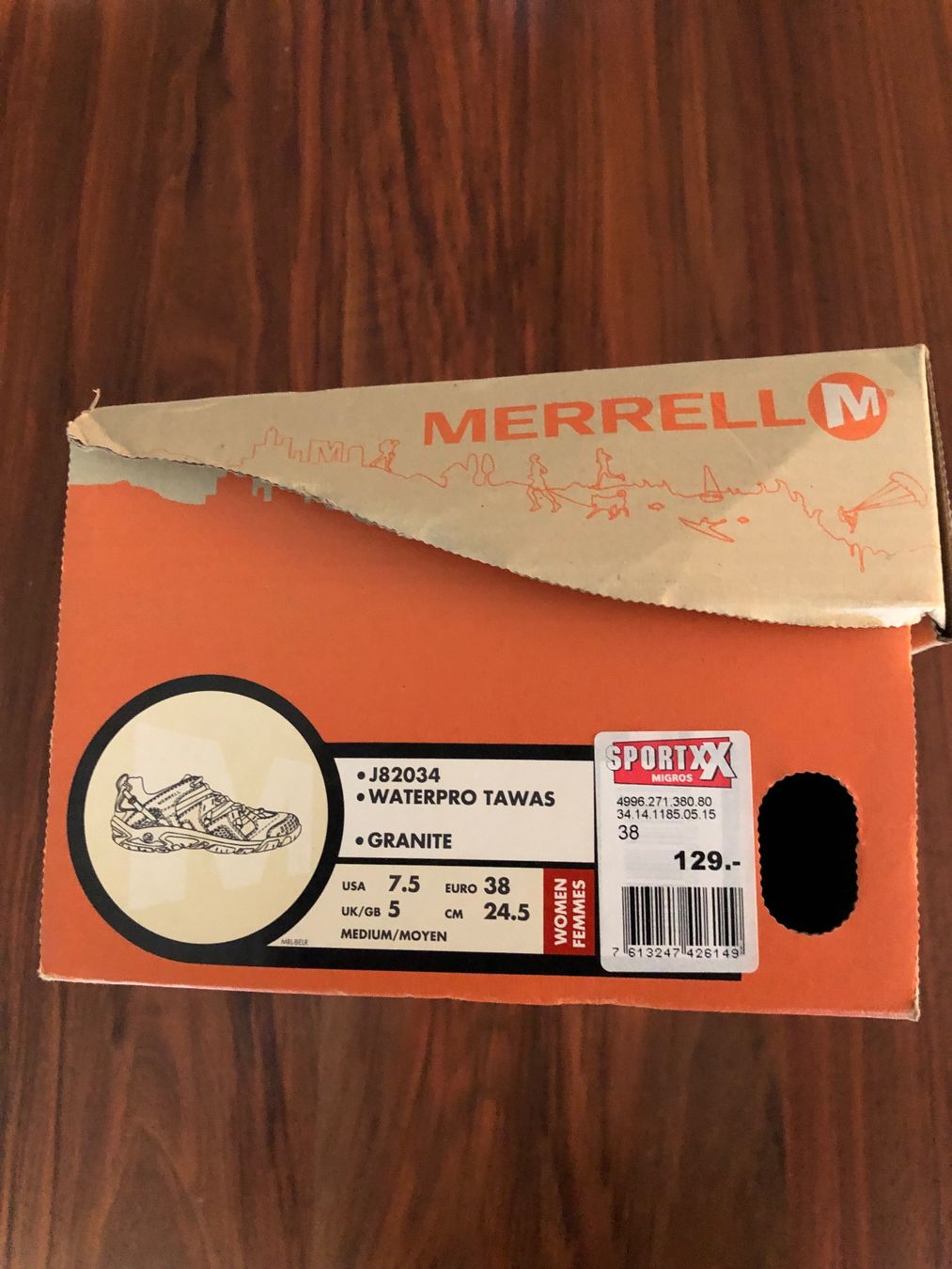 Merrell Scarpe da donna: Merrell Wanderschuh,Gr. 38, neuwertig – Usato da Wettingen venduto da Bojanic8 3