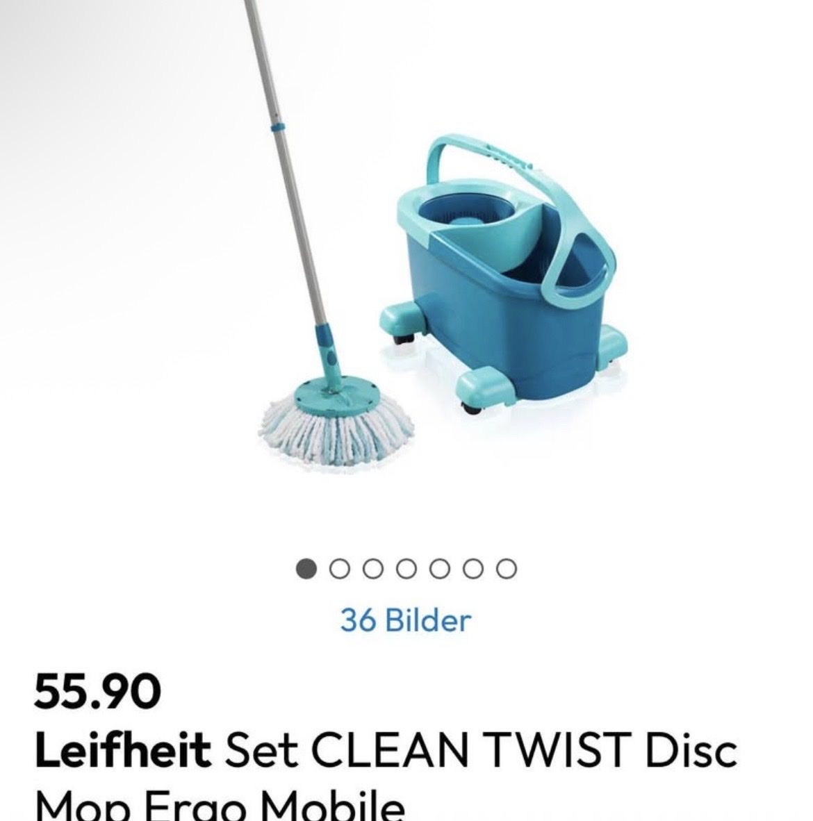 Altro per la casa: Leifheit Set CLEAN TWIST Disc – Usato da Subingen venduto da arwen80 1