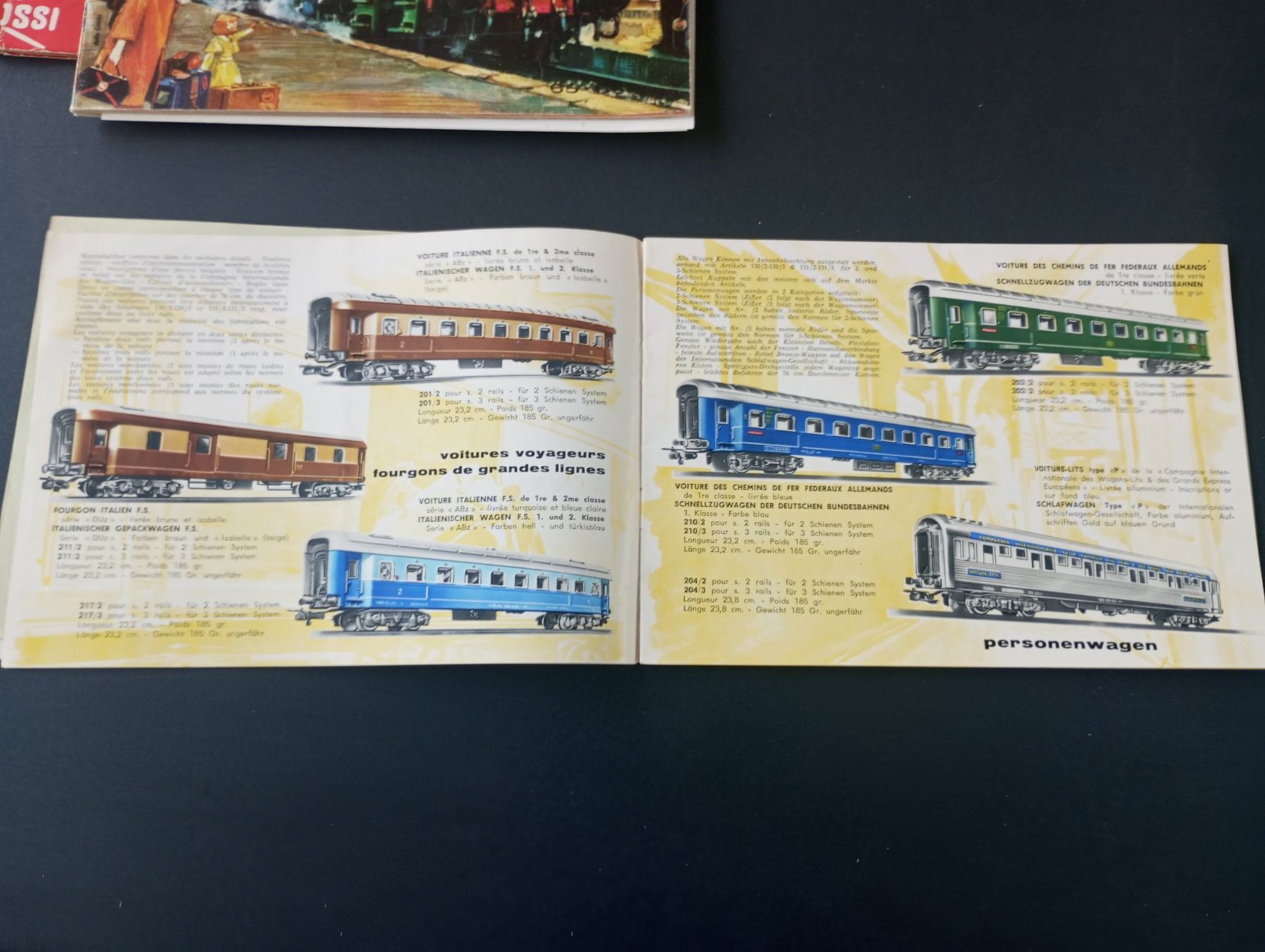 Rivarossi Modellini di ferrovie: 3 x Kataloge, Pocher, Rivarossi – Usato da Fontaines NE venduto da waterfoot 3