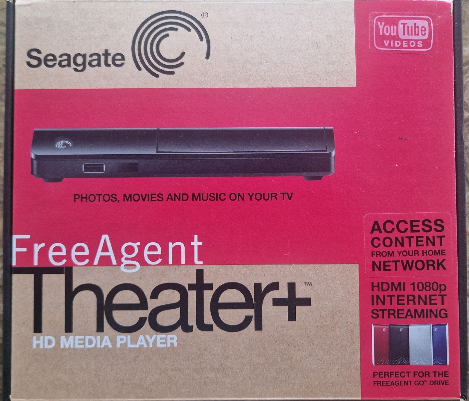 Sistemi audio & multimediali: FreeAgent Theater HD Media Player – Nuovo e nell'imballaggio originale da Zürich venduto da marco_kessler