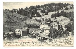Rigi-Klösterli (SZ) First - Bahntrassee zum Rigi-Kulm - 1902