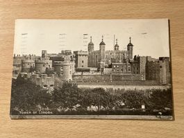 Antike Postkarte: Tower of London - Seltenes Sammlerstück!