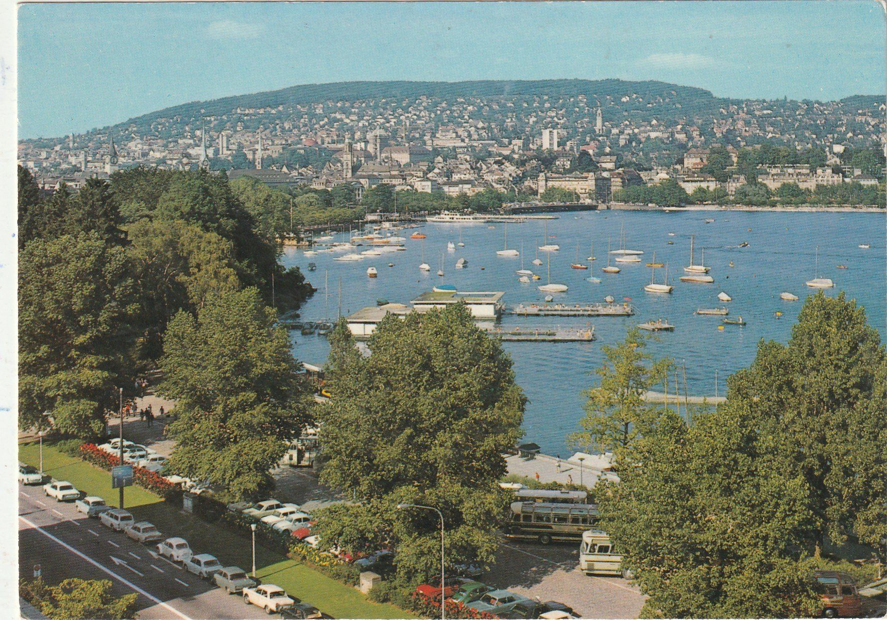 Cartoline postali: Zürich – Usato da Lumbrein venduto da made02