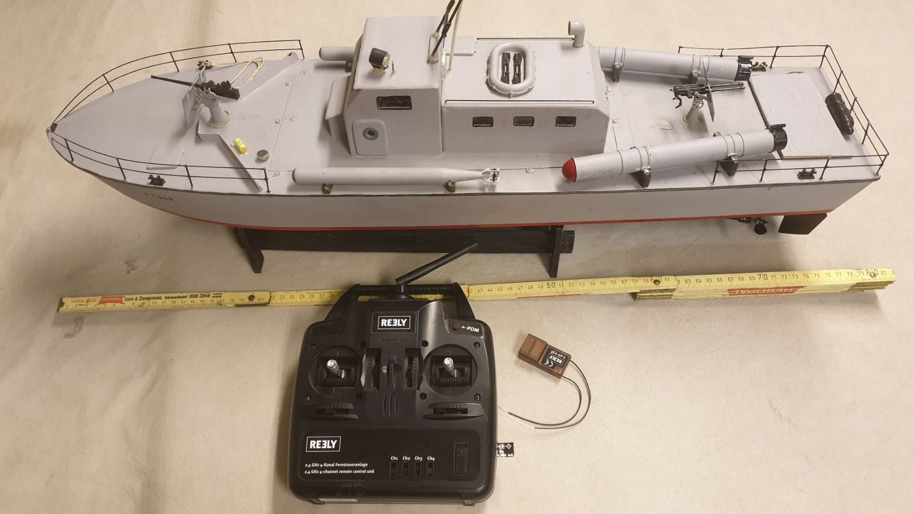 Modellismo RC: Modellboot, Torpedoboot – Difettoso da Zürich venduto da Lagsi