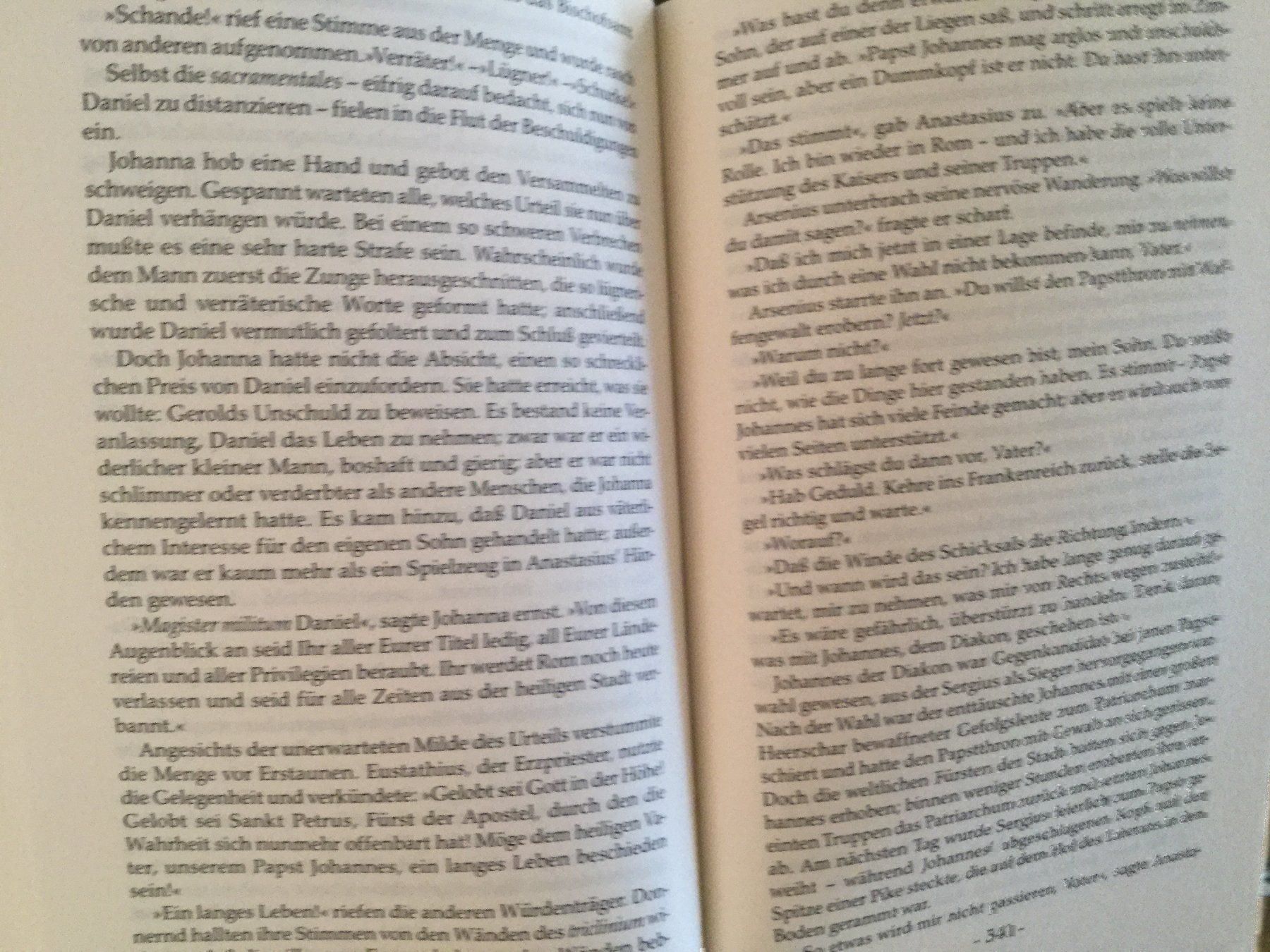 Bücher: Donna W. Cross: Die Päpstin – Gebraucht aus Luzern von Einh0rn 9
