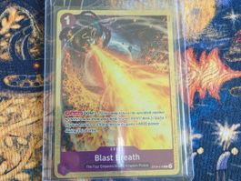 One Piece ST04-015 Blast Breath Kaido Event!