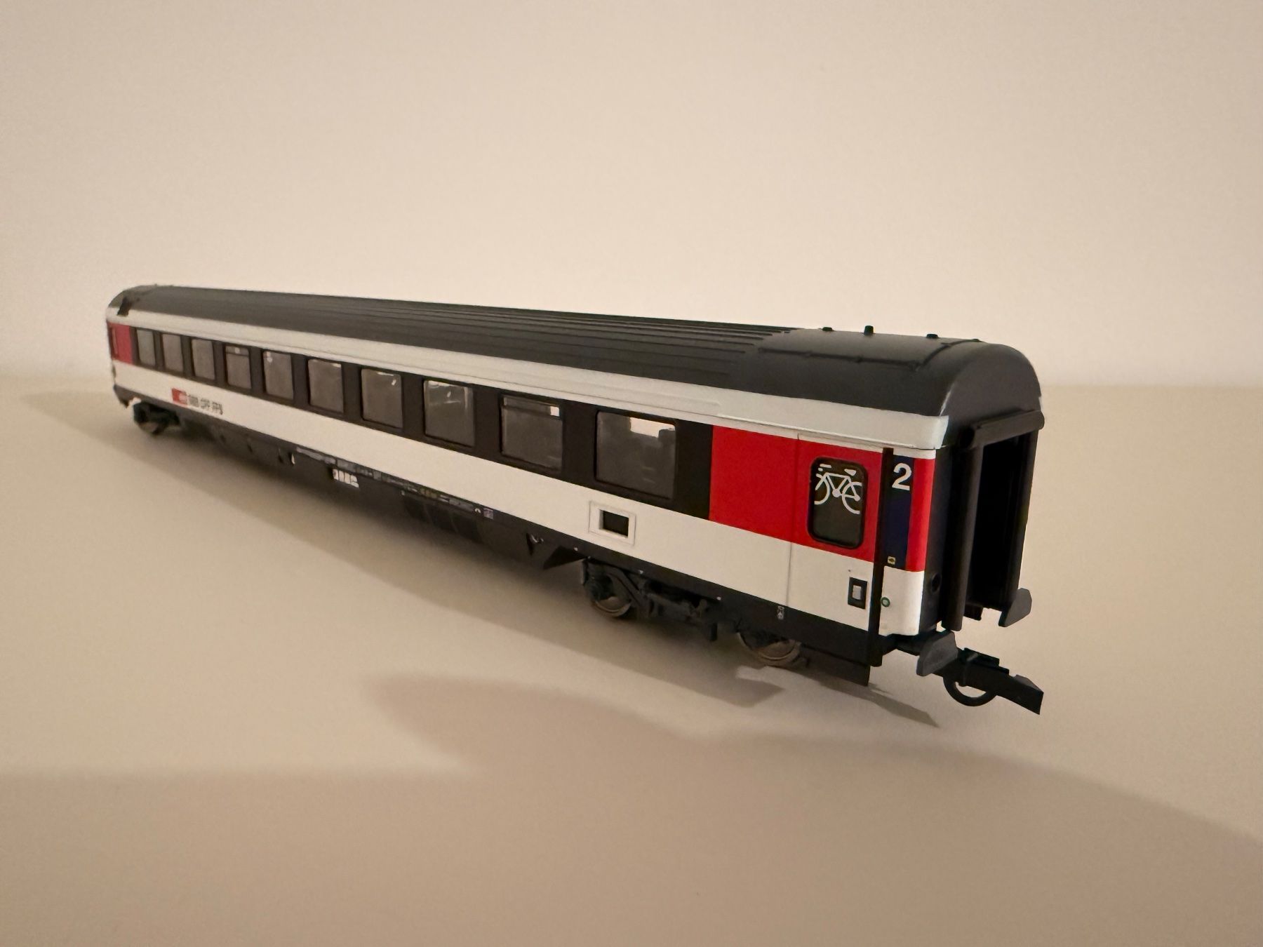 Roco Modellini di ferrovie: Roco 64400 Bpm 61 EC 2. Klasse SBB CFF FFS - OVP – Usato da Carouge GE venduto da SirolCH 2