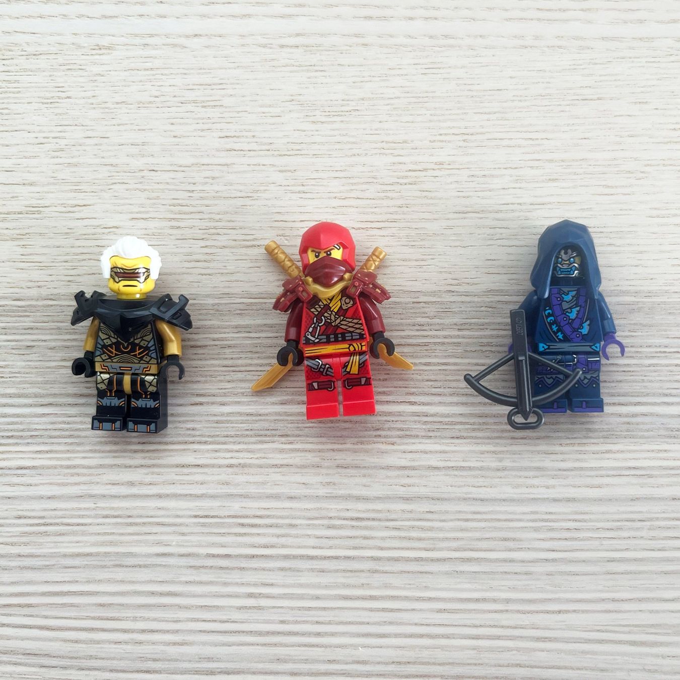 Lego Kit di costruzioni: LEGO Ninjago Climber Kai + Rapton + Wolf Mask Guard – Usato da Lausanne venduto da BeyondStories