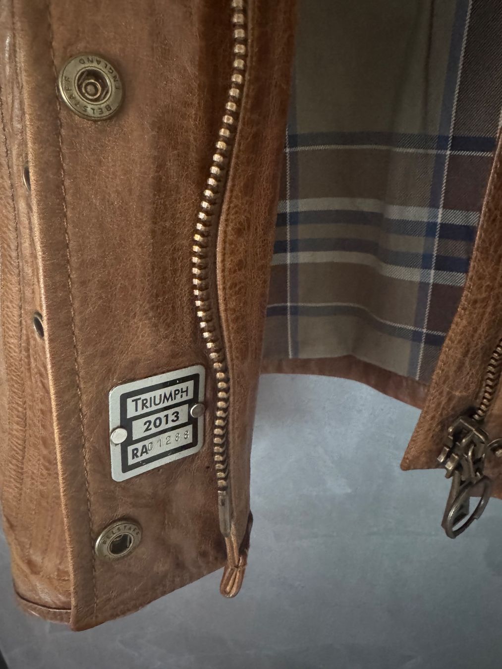 Belstaff Giacche: Belstaff Damen Lederjacke - Modell Triumph 2013 – Nuovo (secondo la descrizione) da Wohlen AG venduto da Freitag2015 8