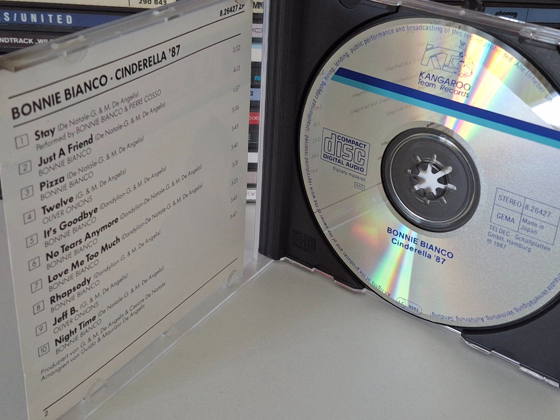 CD: CD Bonnie Bianco - Cinderella 87 – Usato da Aarberg venduto da Jackup1 2