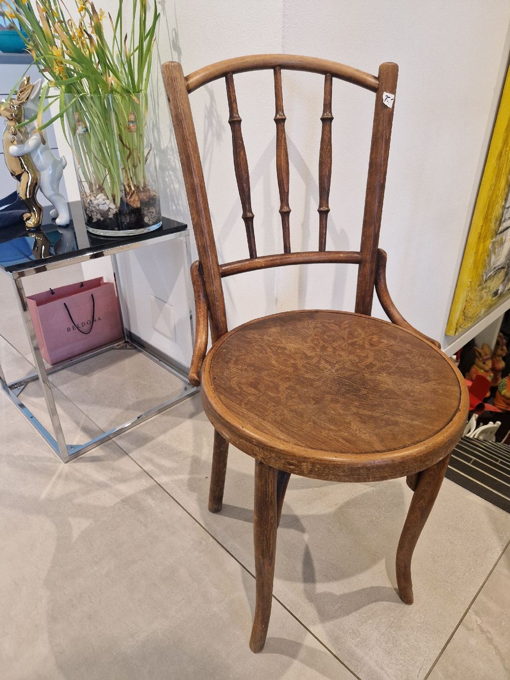 Thonet Stühle: Antiker Thonet Stuhl, Bugholz, Vintage Design Klassiker – Gebraucht aus Mörigen von Clio111