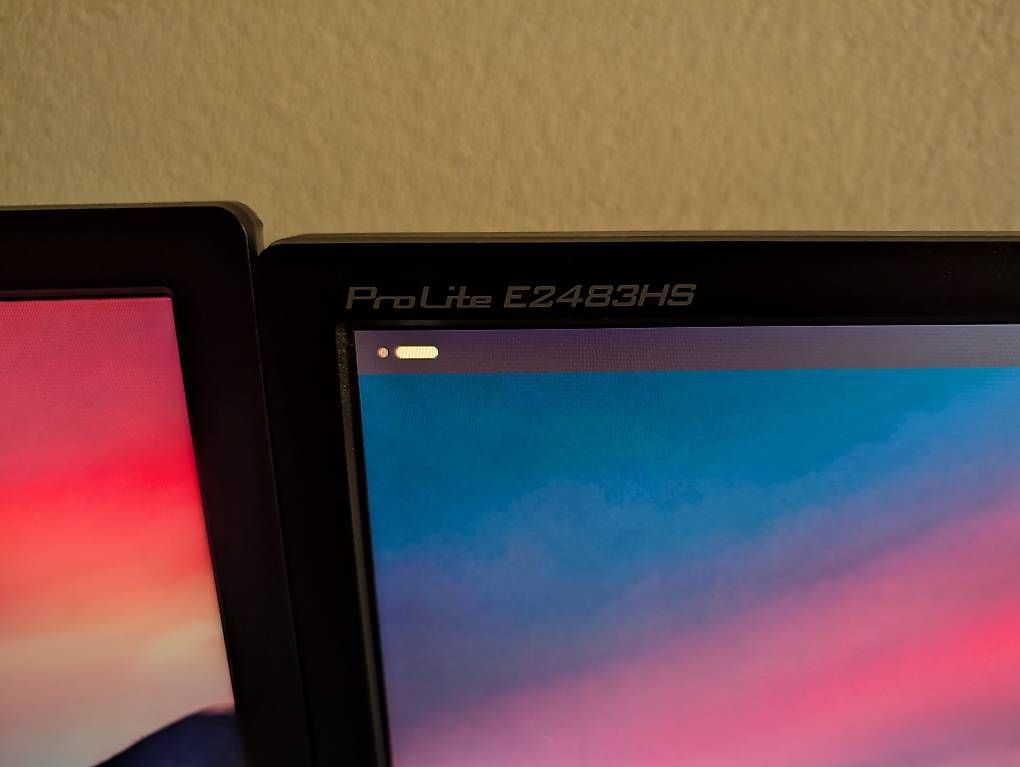Monitor: Dual Screen : 2× iiYama ProLite E2483HS (24") + Support – Usato da Morges venduto da ake_785h 2