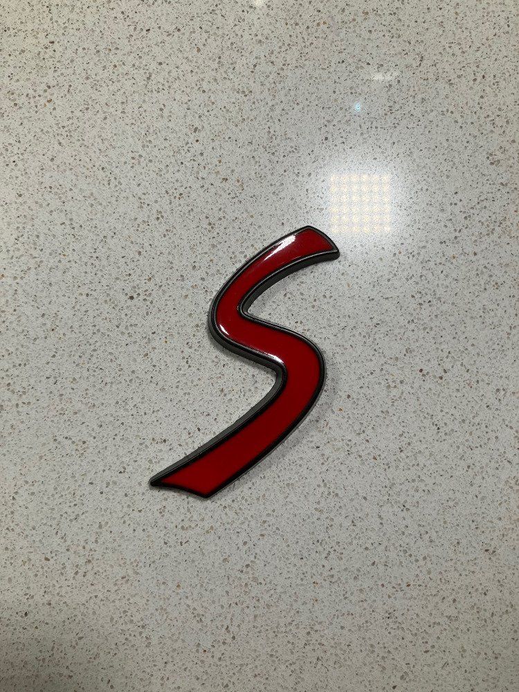 Mini Alle Autoersatzteile: Mini S front Emblem (metall logo) NEU – Neu und originalverpackt aus Lugano von gianlu3