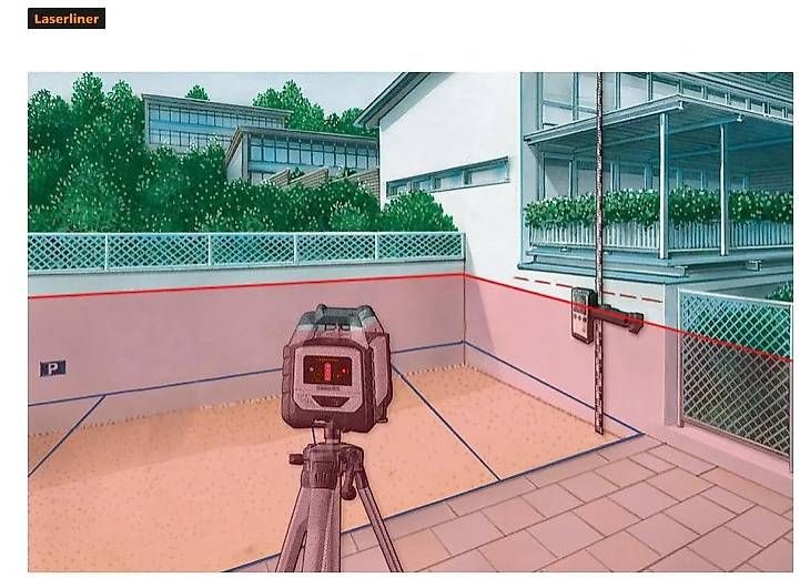 Messen: Vermietung Linienlaser mit Stativ und Messlatte – Gebraucht aus Ottikon von Husky96 2