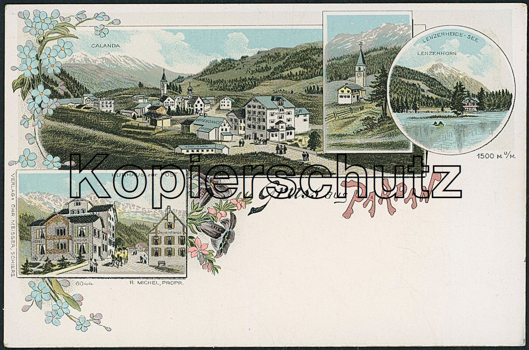 Cartoline postali: GR Parpan – Nuovo (secondo la descrizione) da Schindellegi venduto da leecollect