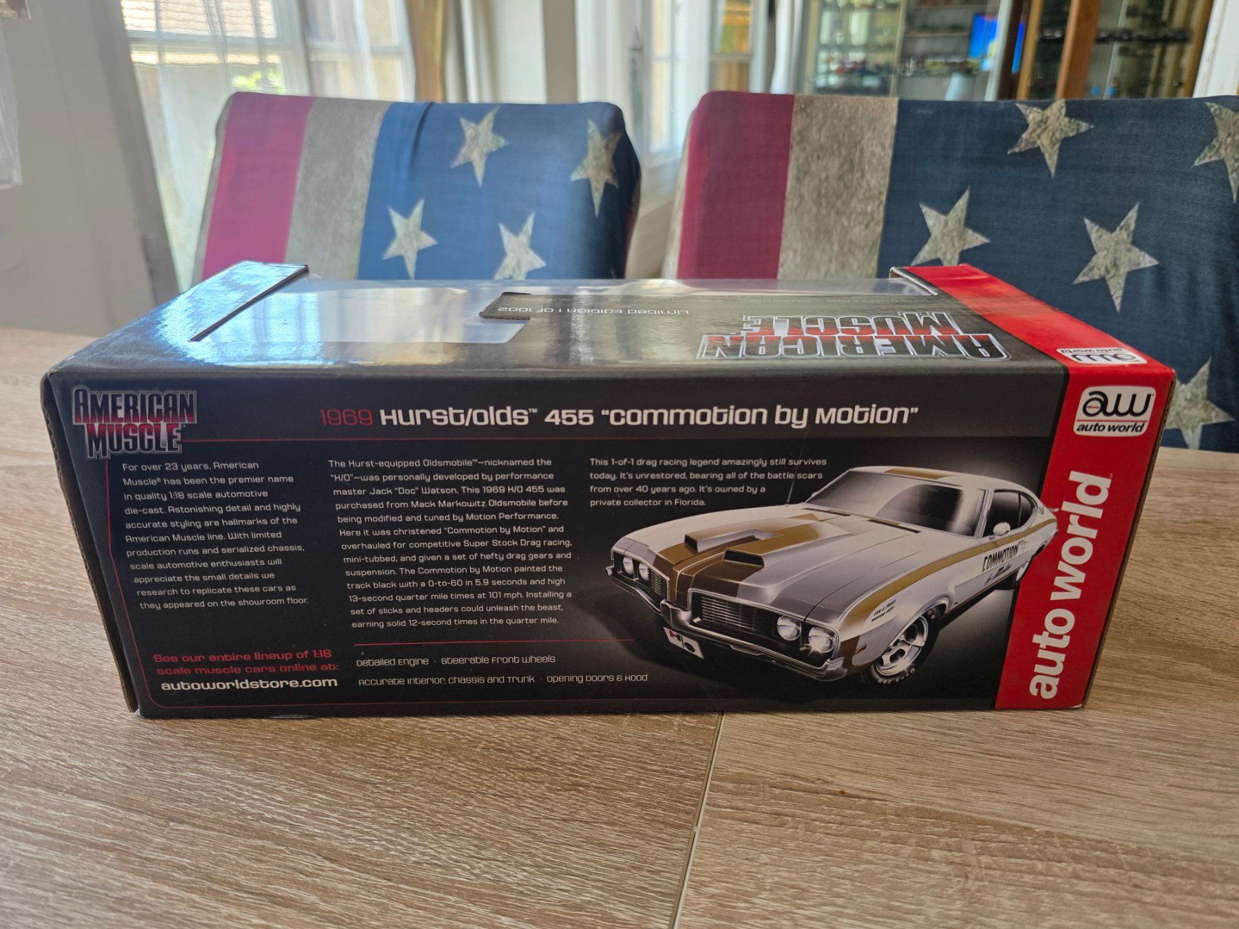Modellini d'auto: 69'Hurst/Olds 455 Commotion 1:18 Neu – Nuovo e nell'imballaggio originale da Goldingen venduto da Muscle_Cars84 3