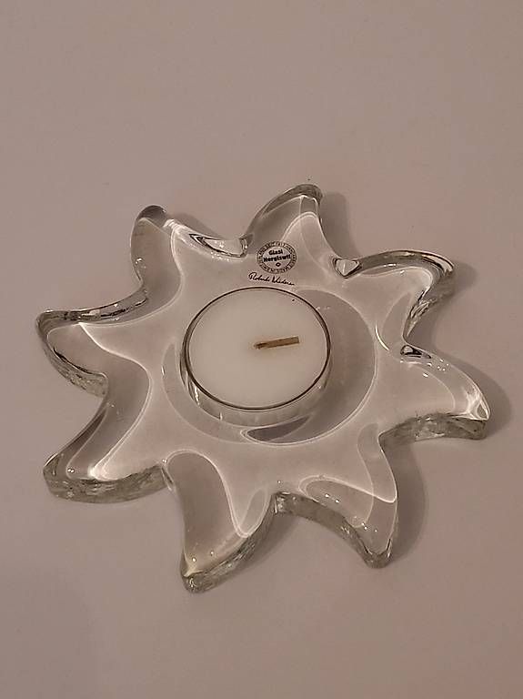 Glasi Hergiswil Portacandele: Glasi Hergiswil Sole Luce – Usato da Frauenfeld venduto da J2456S