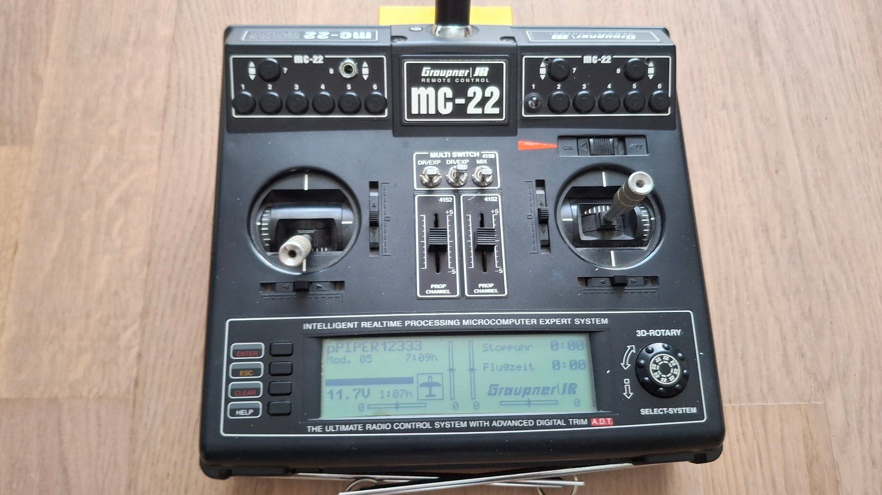 Graupner Telecomando: Graupner Sender MC-22 / Spektrum 2,4 GHz – Usato da Rafz venduto da Tasmaniette