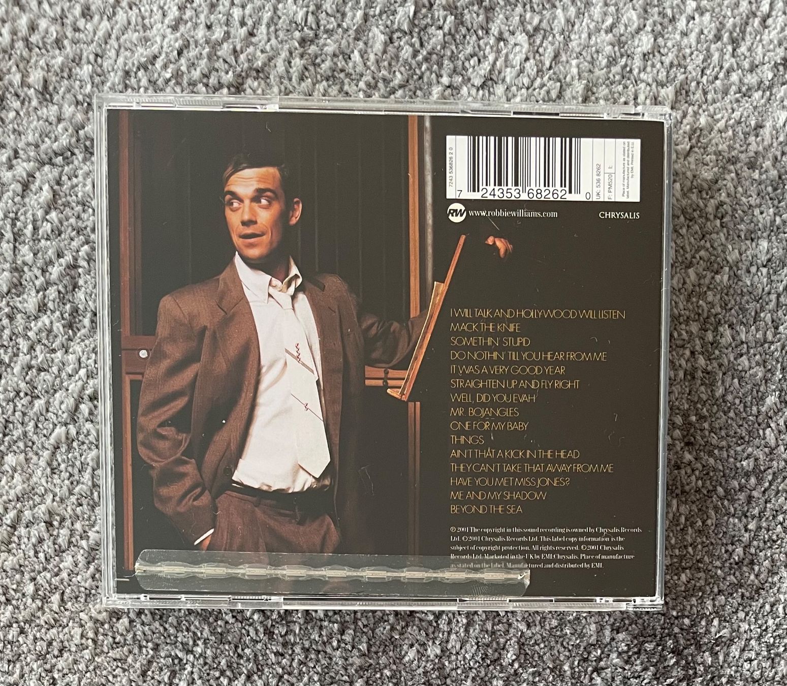 CD: CD Robbie Williams - Swing When You're Winning – Usato da Küsnacht ZH venduto da Haus65 1