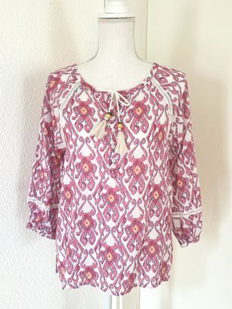 Leichte Bluse ( Tunika ) von NILE Gr. XS NEU. 100% Baumwolle