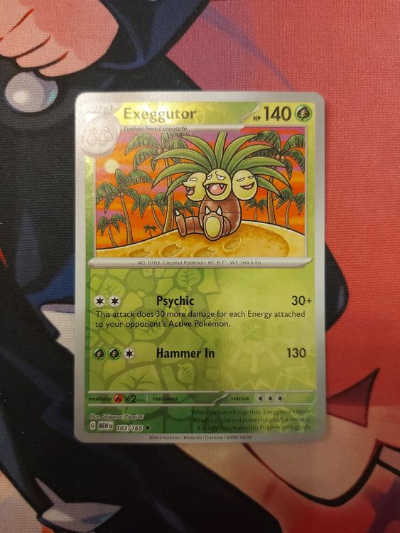 Exeggutor Reverse #103 MEW EN | Kaufen auf Ricardo