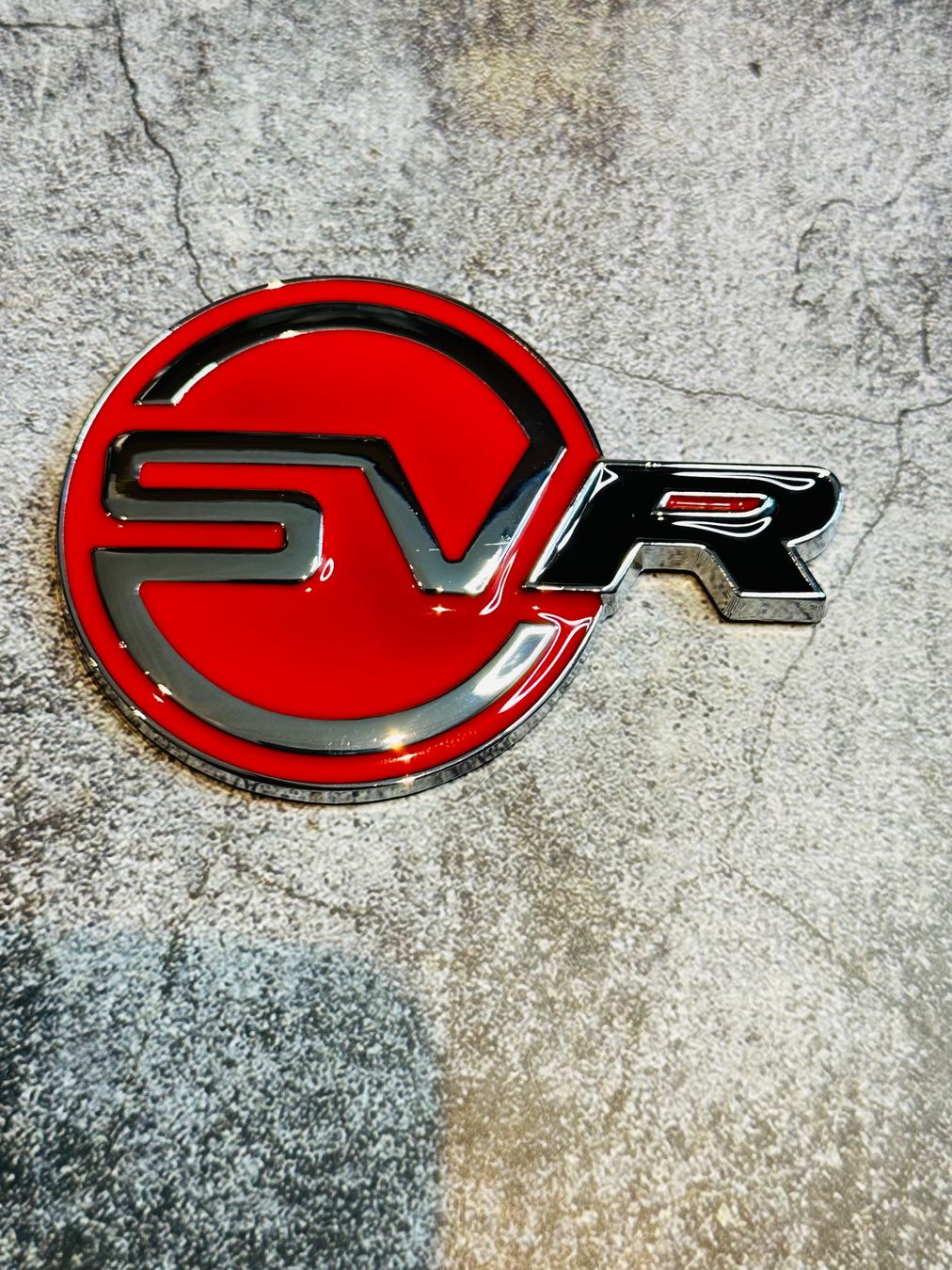 Range Rover SVR Emblem Schriftzug Logo aus Metall NEU (Neu und ...