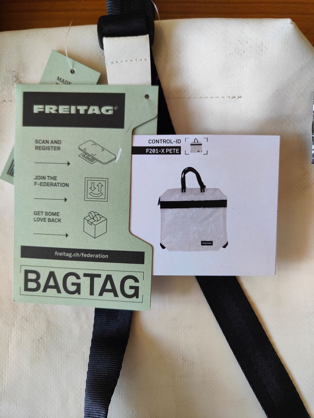 Freitag Zaini: Freitag-Rucksack Pete F201X – Nuovo (secondo la descrizione) da Winterthur venduto da 1rainbow54 3