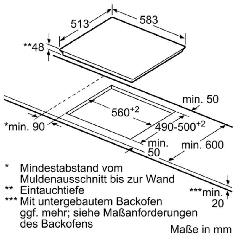 Cuisinières: NEFF T16BD76N0 Glaskeramikkochfeld – Neuf avec emballage d'origine à Bottighofen par zaap 3