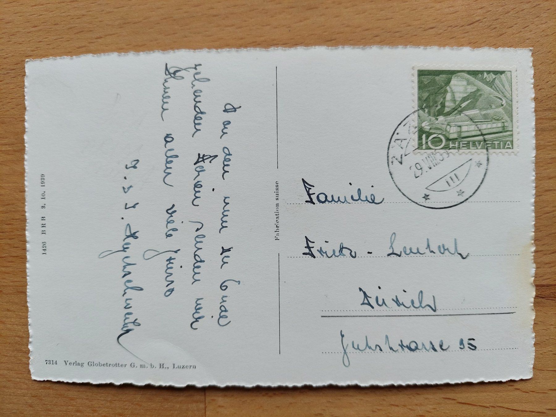Cartes postales: AK Zäziwil – D'occasion à Obfelden par Foto_Bild_Kunst_Buch 1
