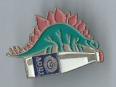 Aqui Dino  Pin