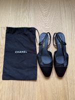 CHANEL Slingpumps schwarz Grösse 38.5 guter Zustand