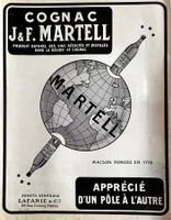 Martell Cognac - Alte Werbung / Ancienne publicité 1924