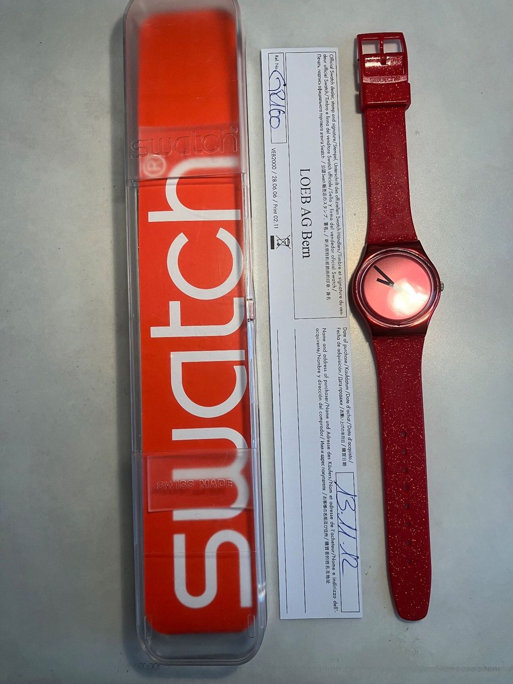 Swatch Orologi: Swatch GR160 Neu – Nuovo e nell'imballaggio originale da russikon venduto da suzuki88 1