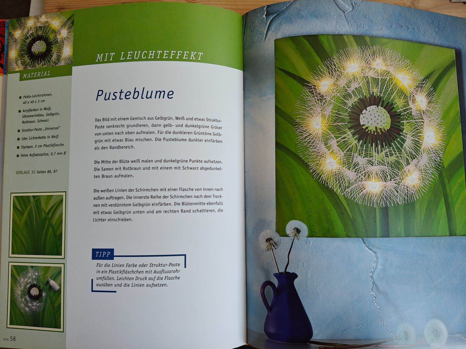Libri: Dekorative Keilrahmen-Bilder / Strukturpaste & Acryl – Usato da Muttenz venduto da Negnuja 4