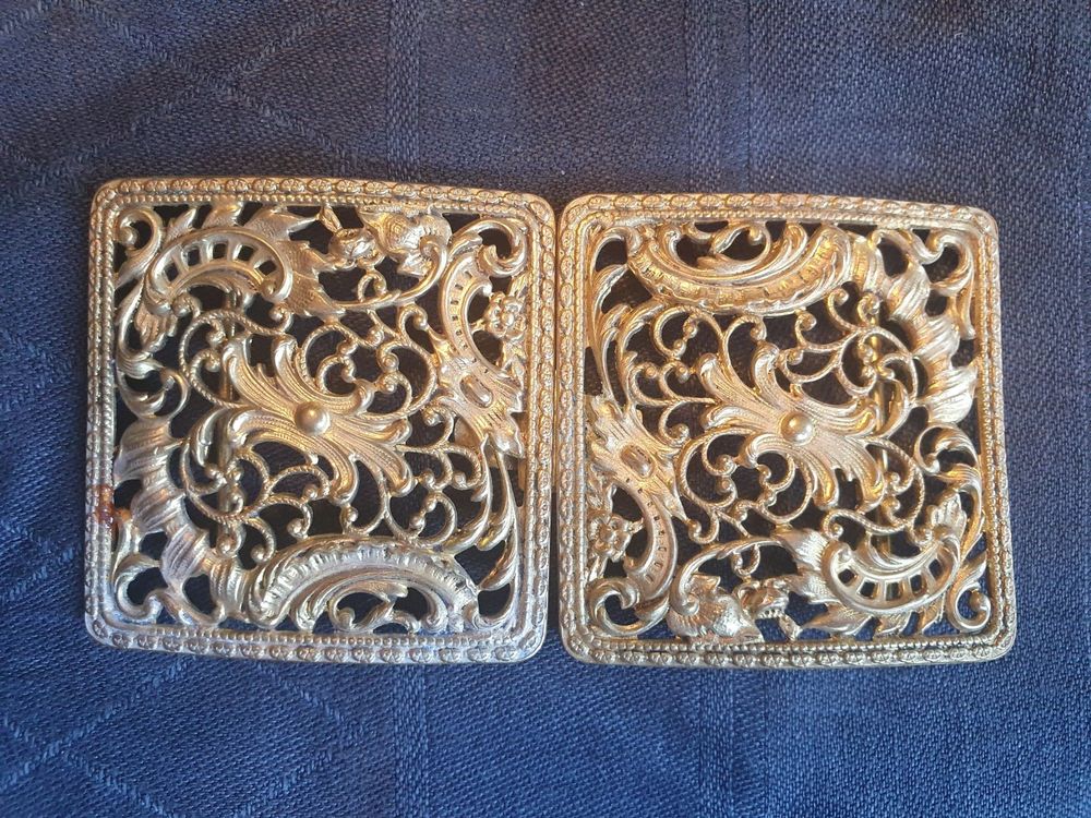 Boucle De Ceinture Métal Décorative - Motifs Crocodile, Oiseau, Soleil, Cœur - Largeur 4 Cm, Style Vissé