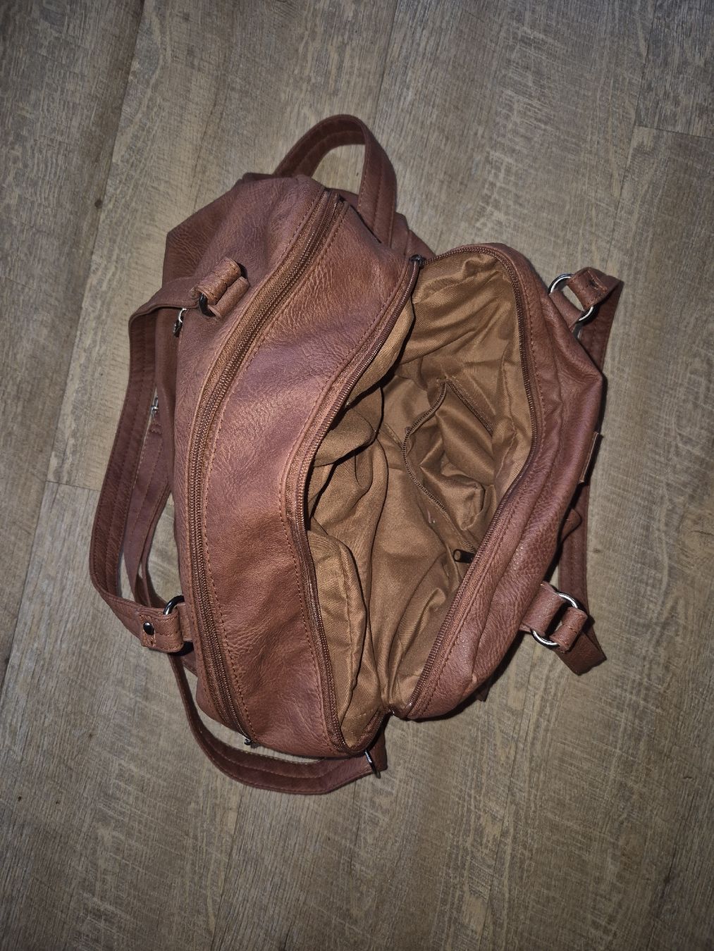 Borse: Tasche braun, mehrere Fächer – Usato da Kehrsatz venduto da d_e_78mm 5
