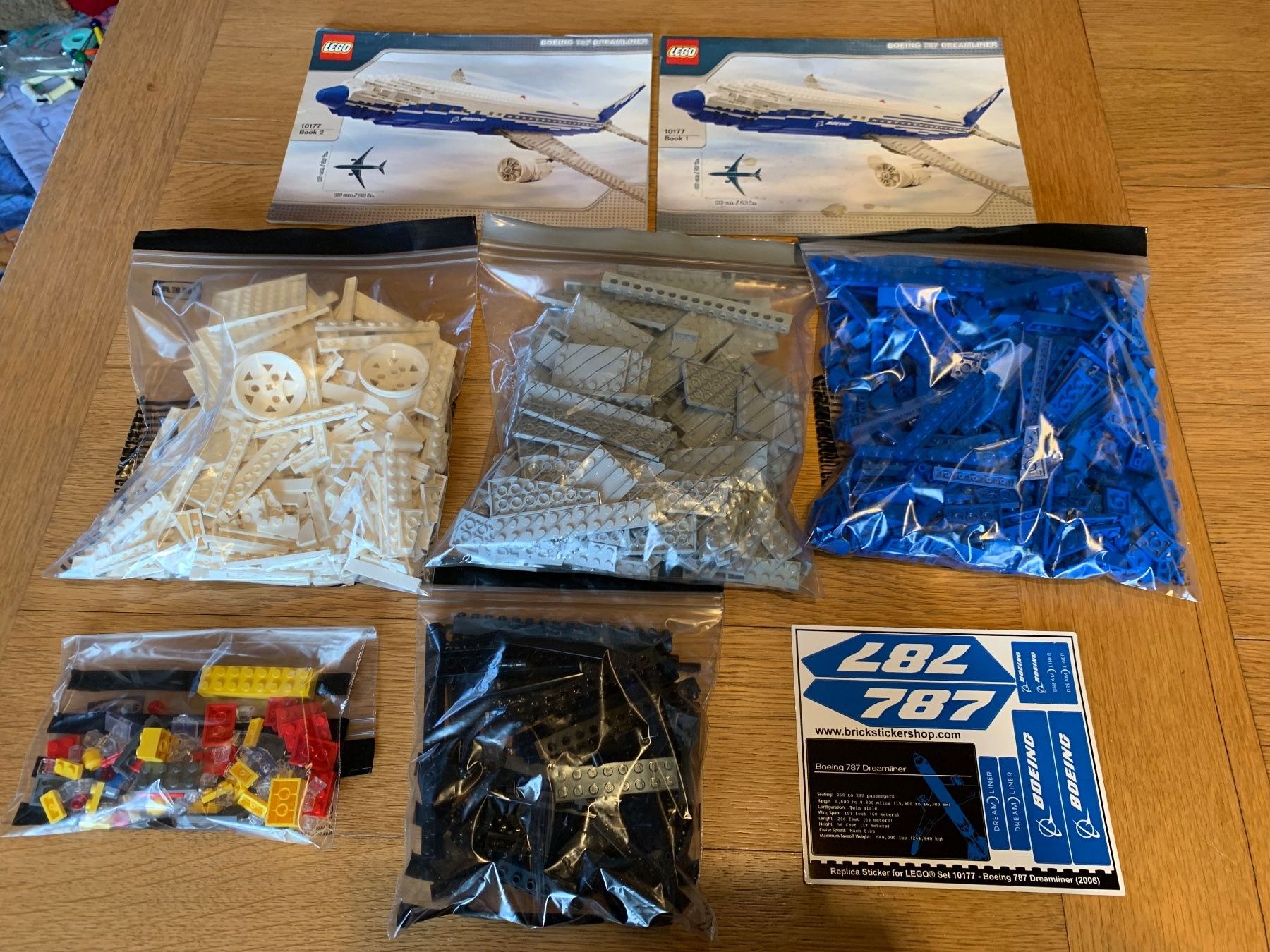 LEGO Creator Expert (Icons), 10177 Boeing 787 Dreamliner. (Gebraucht ...