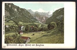 Wilderswyl, Teilansicht des Ortes mit Ei