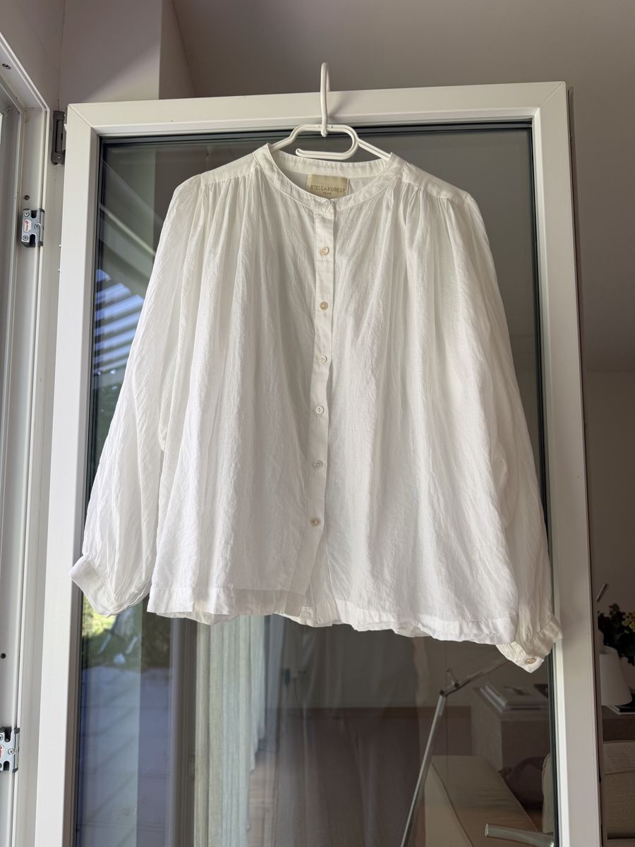 Blusen: Bluse Baumwolle Weiss – Neu (gemäss Beschreibung) aus Meilen von ni812