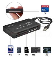 6in1 Kartenlesegerät für SD  MicroSD CF MemoryStick M2