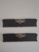 RAM DDR4 Vengeance LPX 16Go kit 32 GB 2400MHz bon état