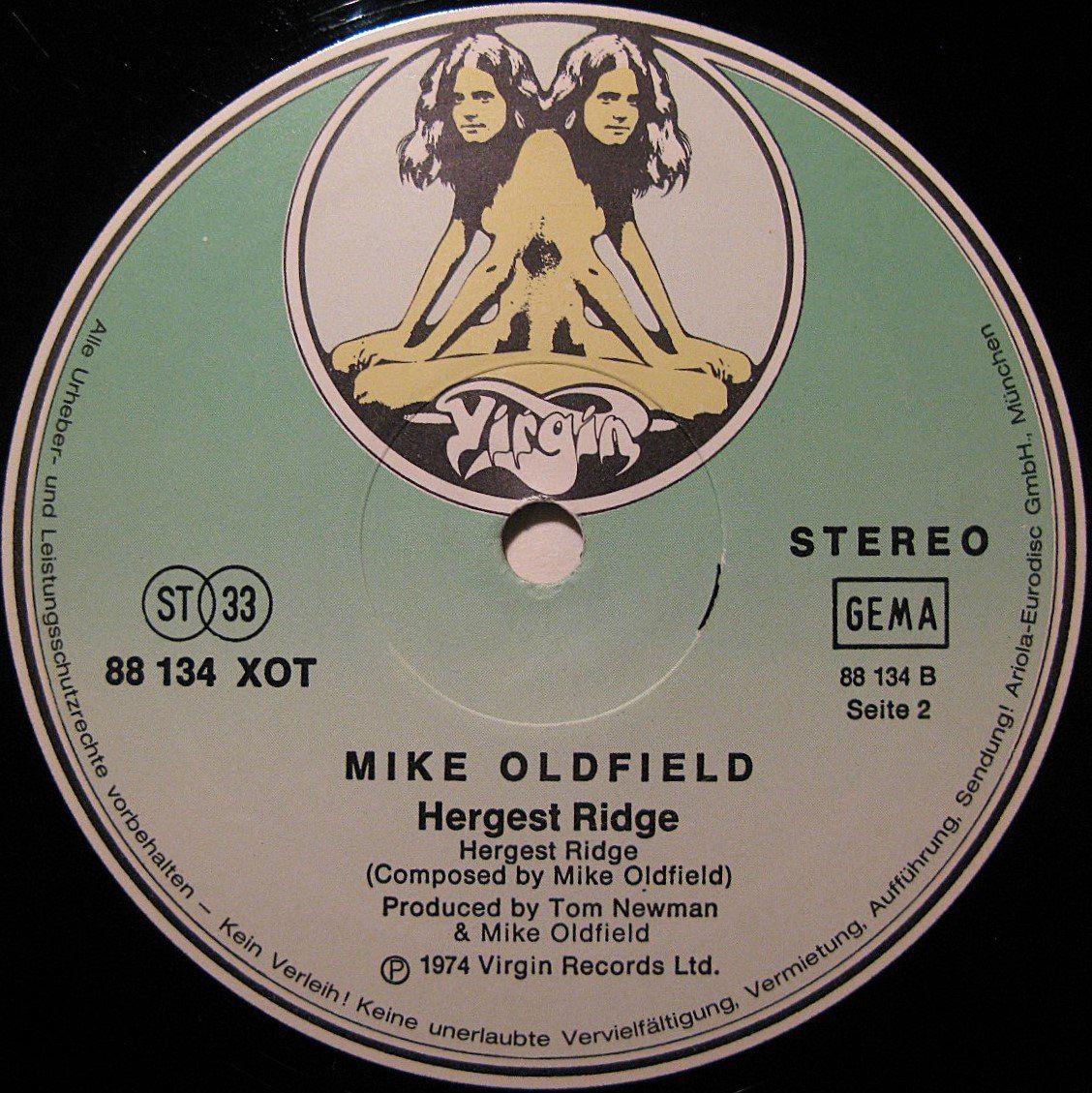 Dischi in vinile: MIKE OLDFIELD "Hergest Ridge"  LP in VG++/EX – Usato da Monthey venduto da Pingmub 3