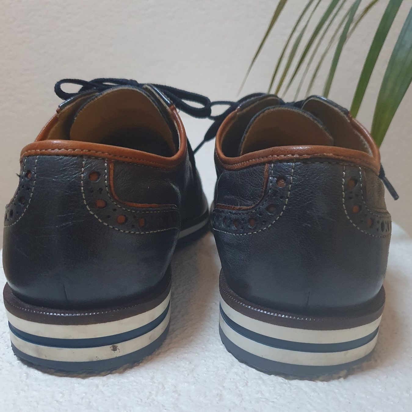 Scarpe da uomo: Galizio Torresi Gr.40, dunkelblau – Nuovo (secondo la descrizione) da Teufen AR venduto da pischa 1